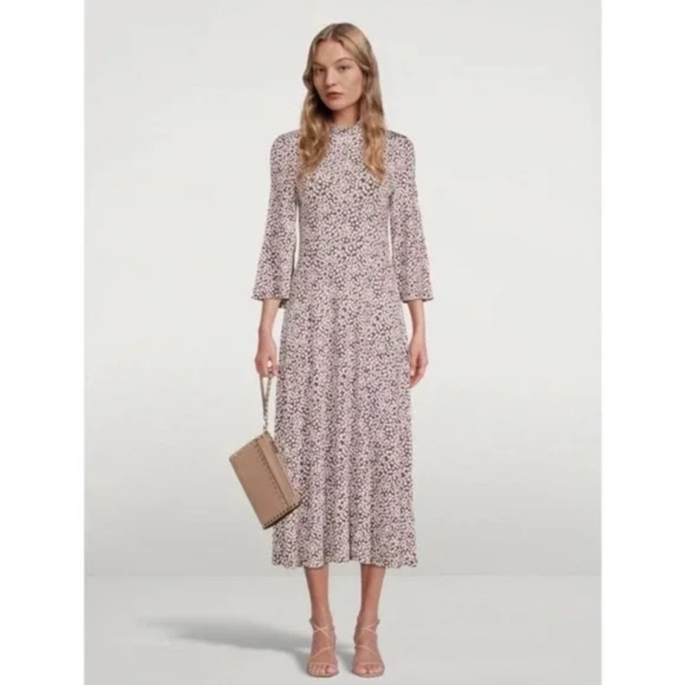 Elegant Patterned Maxi Dress